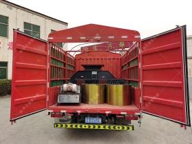 GS800X800对辊嘿嘿视频在线观看总成发往安徽阜阳