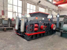 2PG1200x800大型液压对辊嘿嘿视频在线观看发往甘肃