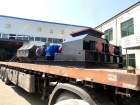 中型600x750直联双齿辊嘿嘿视频在线观看发货 发往广东